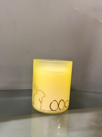 ΠΟΤΗΡΙ ΜΕ ΠΑΣΧΑΛΙΝΗ ΠΑΡΑΣΤΑΣΗ ΚΙΤΡΙΝΟ